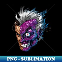 batman two-face just face - trendy sublimation digital download - stunning sublimation graphics