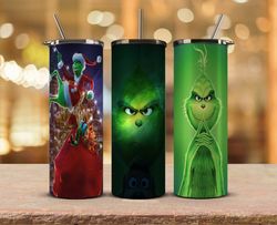 Christmas Tumbler Png,Grinch Png ,Merry Christmas Png,Merry Christmas Svg, Santa Grinch 41