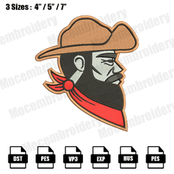 san francisco 49ers mascot embroidery designs, nfl embroidery design file instant download