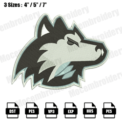northern illinois huskies mascot embroidery designs, nfl embroidery design file instant download