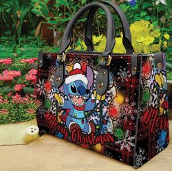 stitch christmas handbag and wallet, stitch shoulder bag, stitch movie fan gift