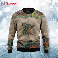 Awesome Minnesota Mandala Ugly Christmas Sweater, Ugly Sweater Ideas For Work  Wear Love, Share Beauty