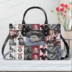 elvis presley leather bag hand bag, elvis presley woman handbag, elvis presley lover handbag