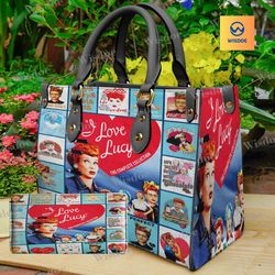 i love lucy leather bag, i love lucy women bags and purses, i love lucy  lovers handbag