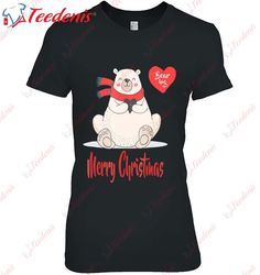 baby mama polar bear family merry christmas holiday shirt, christmas family sweatshirts  wear love, share beauty