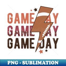 game day retro football - professional sublimation digital download - stunning sublimation graphics