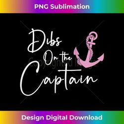 womens dibs on the captain tank top - luxe sublimation png download - pioneer new aesthetic frontiers
