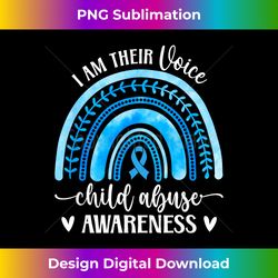 child abuse awareness rainbow child abuse prevention month - artisanal sublimation png file - animate your creative concepts