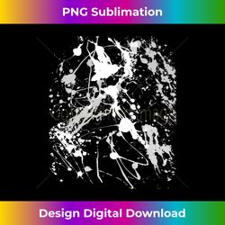 paint drip dripping, white black rainbow long slee - deluxe png sublimation download - enhance your art with a dash of spice