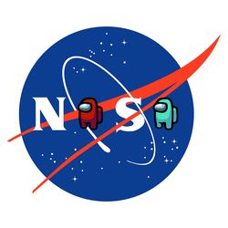 among us nasa svg, trending svg, sus among us