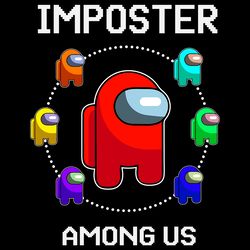 imposter among us svg, trending svg, game svg, among us svg, among us game