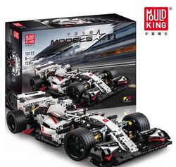 mould king 13117 moc-31313 f1 racing car compatible 42096