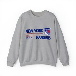 ny rangers crewneck sweatshirt