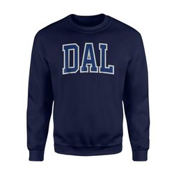 dallas football letters sweatshirt