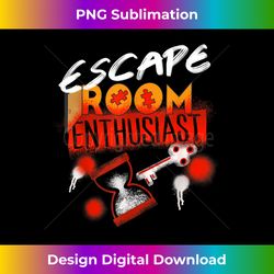 escape room enthusiast  cute escape game funny lover gift - deluxe png sublimation download - striking & memorable impressions