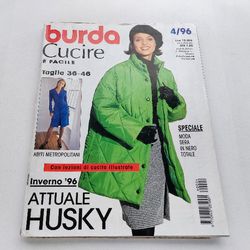 burda 4 / 1996 magazine italiano language