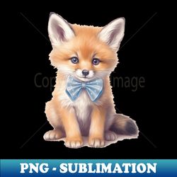 baby fox nursery art - exclusive sublimation digital file - unleash your creativity