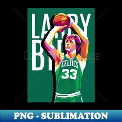 larry bird - high-resolution png sublimation file - revolutionize your designs