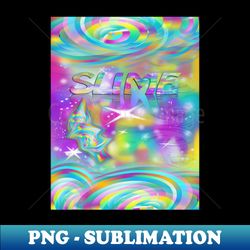 swirl slime galaxy 3 - decorative sublimation png file - unleash your creativity