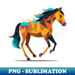 cute horse - trendy sublimation digital download - transform your sublimation creations