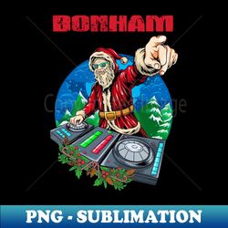 bonham band xmas - artistic sublimation digital file - bold & eye-catching