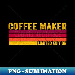 coffee maker - professional sublimation digital download - create with confidence