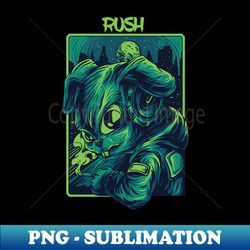 cool rabit rush - modern sublimation png file - perfect for sublimation art