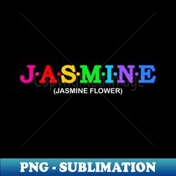 jasmine  - jasmine flower - special edition sublimation png file - defying the norms