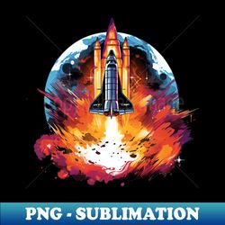 nasa - vintage sublimation png download - add a festive touch to every day
