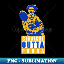 brett kenny - straight outta parra - instant png sublimation download - perfect for personalization
