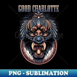 charlotte good band - signature sublimation png file - instantly transform your sublimation projects