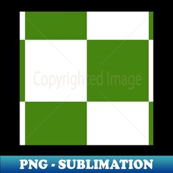 extra large checkerboard green and white - elegant sublimation png download - boost your success with this inspirational png download