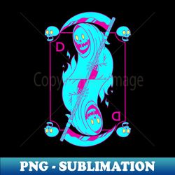 retro death tarot - png transparent sublimation design - add a festive touch to every day