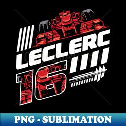 charles leclerc f1 racing driver - retro png sublimation digital download - create with confidence