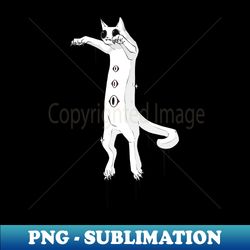 cute cat creature meme inspired - png transparent digital download file for sublimation - instantly transform your sublimation projects