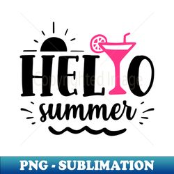 hello summer - premium png sublimation file - unlock vibrant sublimation designs