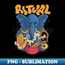 ritual - vintage sublimation png download - perfect for sublimation mastery