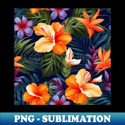 tropical flowers 14 - high-quality png sublimation download - unleash your inner rebellion