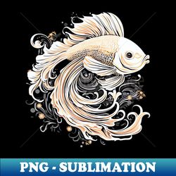 betta fish - sublimation-ready png file - perfect for creative projects