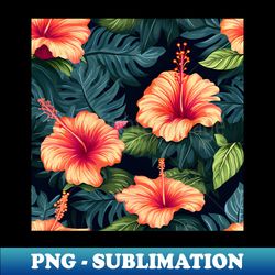 hibiscus flowers 20 - special edition sublimation png file - instantly transform your sublimation projects