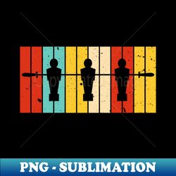 retro foosball vintage table soccer lover - premium png sublimation file - defying the norms