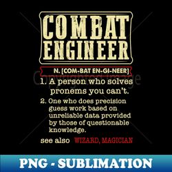 vintage combat engineer dictionary - instant png sublimation download - perfect for sublimation art