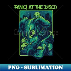 cool rabit panic at the disco - aesthetic sublimation digital file - instantly transform your sublimation projects
