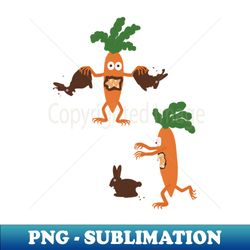 easter zombie carrots attack - png transparent digital download file for sublimation - defying the norms
