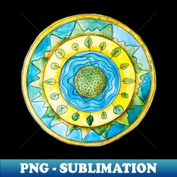 planet earth mandala - high-resolution png sublimation file - unleash your inner rebellion