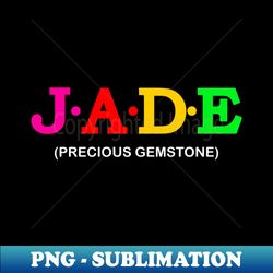 jade - precious gemstone - instant sublimation digital download - fashionable and fearless