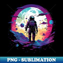 astronaut - high-quality png sublimation download - unleash your creativity