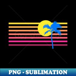 perfect beach neon vaporwave - special edition sublimation png file - spice up your sublimation projects
