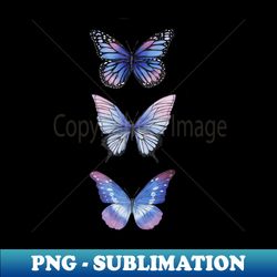 beautiful butterflies f - modern sublimation png file - stunning sublimation graphics