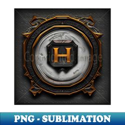 h letter coat of arms - high-quality png sublimation download - unlock vibrant sublimation designs